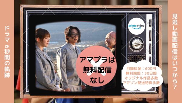 ドラマ 6秒間の軌跡　配信アマプラ無料視聴