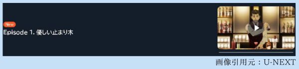 アニメ バーテンダー 神のグラス 1話 動画無料配信