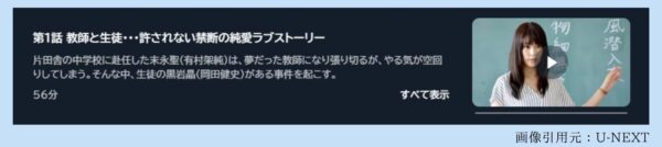 ドラマ中学聖日記配信U-NEXT無料視聴