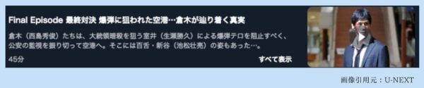 ドラマMOZU Season1百舌の叫ぶ夜 U-NEXT 無料視聴