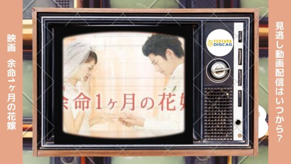 映画　余命1ヶ月の花嫁配信TSUTAYADISCUS無料視聴