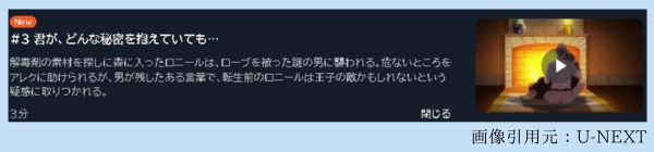 アニメ 当て馬キャラのくせして、スパダリ王子に寵愛されています。（あてくせ） 3話 動画無料配信