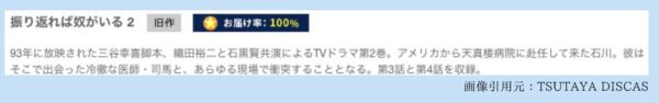 ドラマ振り返れば奴がいる TSUTAYA DISCAS 無料視聴