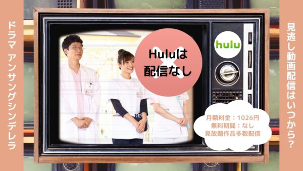 ドラマ アンサングシンデレラ 配信 Hulu 無料視聴