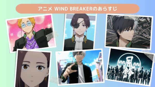 アニメWIND BREAKER（ウィンドブレイカー）配信基本情報