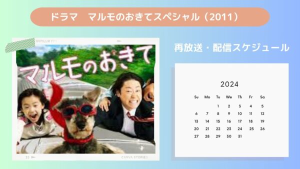 ドラママルモのおきてスペシャル（2011） TSUTAYA DISCAS 配信・再放送スケジュール無料視聴