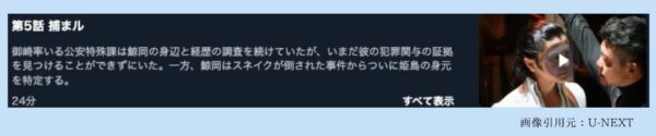 ドラマコードネームミラージュ U-NEXT 無料視聴