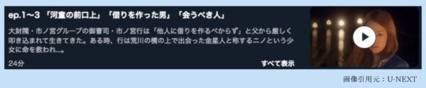 ドラマ荒川アンダー ザ ブリッジ U-NEXT 無料視聴