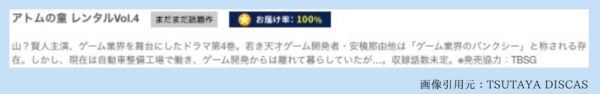 ドラマアトムの童 TSUTAYA DISCAS 無料視聴