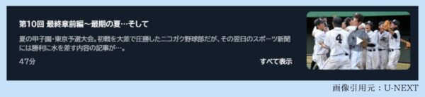 ドラマROOKIES配信U-NEXT無料視聴