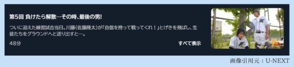 ドラマROOKIES配信U-NEXT無料視聴