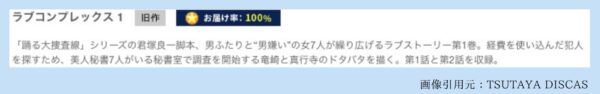 ドラマラブコンプレックス TSUTAYA DISCAS 無料視聴