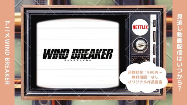 アニメWIND BREAKER（ウィンドブレイカー）配信Netflix無料視聴