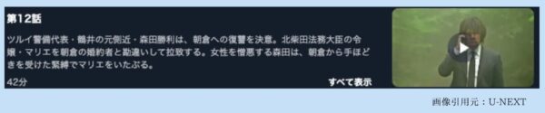 ドラマトクボウ警察庁特殊防犯課 U-NEXT 無料視聴