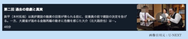 ドラマ 華麗なる一族木村拓哉配信 U-NEXT 無料視聴