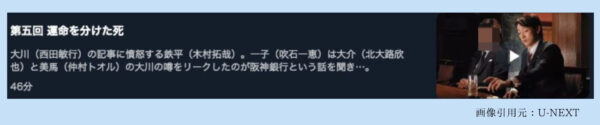 ドラマ 華麗なる一族木村拓哉配信 U-NEXT 無料視聴