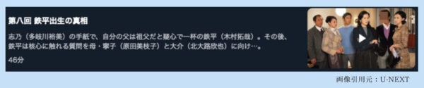 ドラマ 華麗なる一族木村拓哉配信 U-NEXT 無料視聴