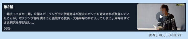 ドラマ 未来への10カウント配信 U-NEXT 無料視聴