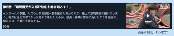 ドラマ 未来への10カウント配信 U-NEXT 無料視聴